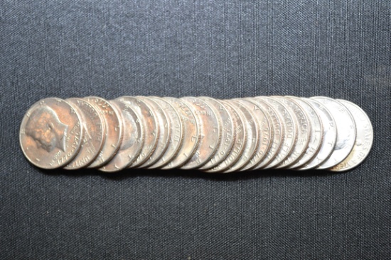 1 Roll of 20 - Kennedy Bicentennial Half Dollar; $10 Face Value