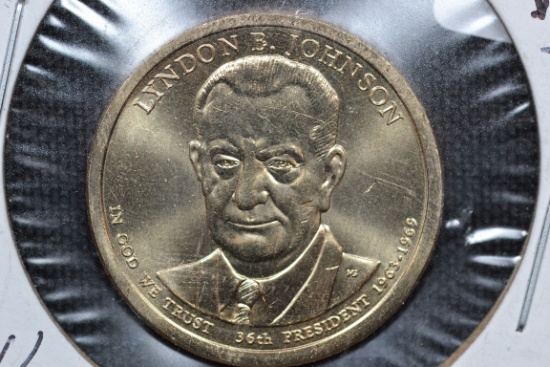 2015-P Johnson Dollar; BU; Not a Circulated Issue