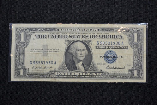 1957 One Dollar Silver Certificate