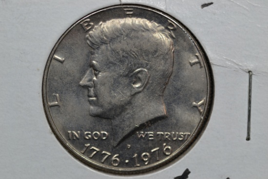 1976-D Bicentennial Kennedy Half Dollar; Unc.
