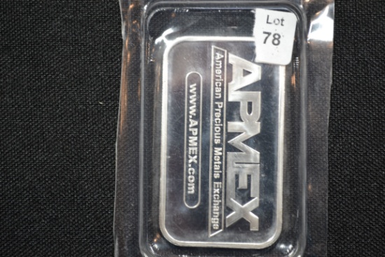APMEX 1 oz. Troy Silver Bar; .999 Fine