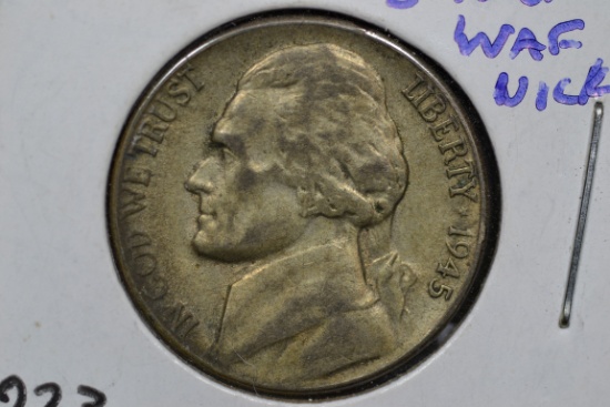 1945-S Silver War Nickel