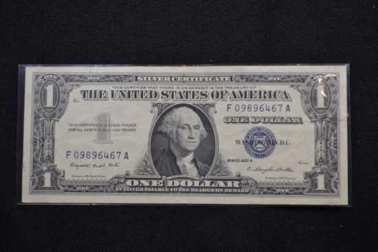 1957-A One Dollar Silver Certificate