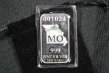 Missouri State 1/2 oz. Silver Bar in Bag