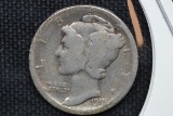 1918 Mercury Dime; No Mint Mark