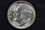 1949 Dime 90% Silver; BU
