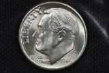 1949-D Dime 90% Silver; BU