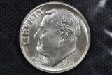 1950 Dime 90% Silver; BU