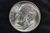 1950-S Dime 90% Silver; BU