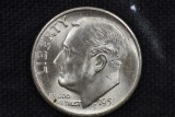 1951-S Dime 90% Silver; BU