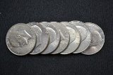 Group of 7 Eisenhower Dollars