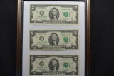 Group of 3 - 2013-A Two Dollar Bills w/Low SN