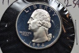 1994-S Quarter Silver Proof; Gem+ Cameo