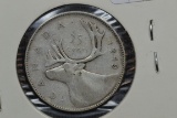 1949 Canada Silver Quarter