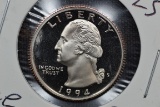 1994-S Quarter Proof; Gem+ Cameo