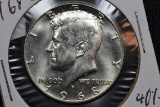1968-D Kennedy Half Dollar; BU Unc.
