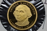 2007-S Washington Dollar Proof; Gem+ D-Cam