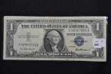 Pair of 1957 One Dollar Silver Certificates