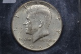 1964 Kennedy 90% Silver Half Dollar