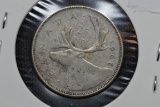 1966 Canada 80% Silver Quarter