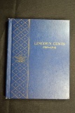 Book of Early Years Wheat Cents containing 49 Coins