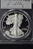 2007-W American Silver Eagle; PR-69 Edmund C. Moy Signed PCGS