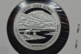 2014-S Great Sand Dunes Quarter Silver Proof; Gem+ D-Cam