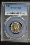 1946 Nickel; MS-65 PCGS Graded