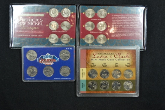 1 Lot including Complete Lewis & Clark Mint Mark Coin Collection, Complete Collection of America's N
