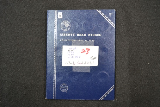 1 Lot of 21 Liberty Head Nickels