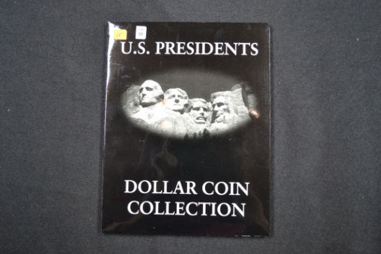 Book of U.S. Presidents Dollar Coin Collection w/15 Coins