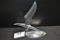 1930s Chevy Eagle Chrome Hood Ornament; 6