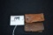Pair of Leather Advertising Ford and Chevrolet Key Fob Holders