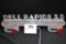 Dell Rapids, SD, Advertising Cast Metal License Plate Topper w/Red Jeweled Reflectors; 10