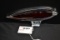 1935-36 Ford Norlipp Hood Ornament w/Red Glass Insert; 8