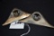 Pair of 1930s-1940s Original Mobil Pegasus 