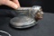 1929 Pontiac Indian Radiator Cap/Hood Ornament; Missing Part of Rim