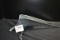 1935 Chrysler AirFlow Double Wing Hood Ornament; Pitted
