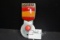 España Enameled/Aluminum License Plate Topper w/Red Reflector; 5-1/2
