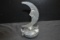Smiling Moon Radiator Cap/Hood Ornament; 6-1/2