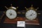 1960s Chevrolet Dealer Electric Desk Clock; Works