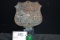 1950 Missouri Peace Officer's Association License Plate Topper w/Green Reflector; 6