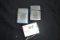 Pair of Zippo Flip-Up Lighters including GM and Ford