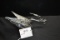 1931-32 Chrysler Winged Gazelle Radiator Cap/Hood Ornament; One Antler Broken; 7