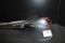 1950 Pontiac Indian Chief Hood Ornament w/Orange Lucite Face; 19