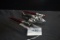 Rocket Ship Hood Ornament Mounted on Metal Base; 6