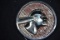 1951 Pontiac Indian Head Mohawk Flying Saucer Hood Ornament