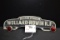 Wollard-Rowan K.F., Excelsior Springs, Missouri, License Plate Topper w/Jeweled Reflectors; 10