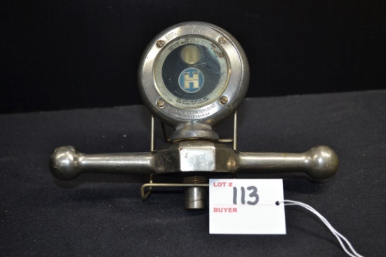 Hupmobile Boyce MotoMeter Radiator Cap w/Dogbone Handles; 8-1/4"x4-3/4"