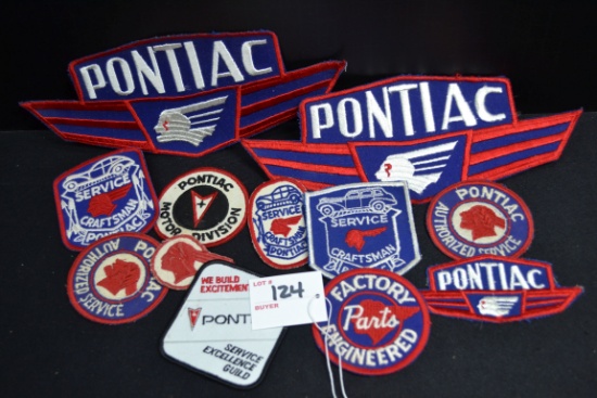 Group of Pontiac Uniform Patches